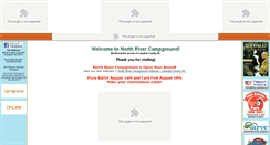Desktop Screenshot of northrivercampground.com